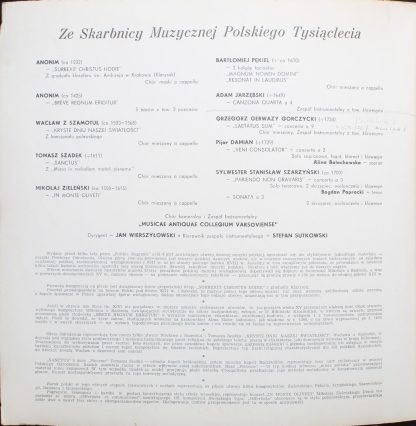 Polskie Nagrania Muza XL 0100 - Ze Skarbnicy Muzycznej Polskiego - Image 3