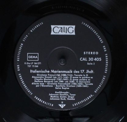 Calig CAL 30405 Stereo - O Quam Pulchra Es (Italienische Marienm - Image 4