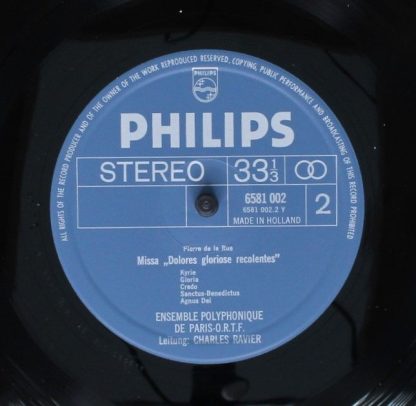 Philips 6581 002 - Requiem, Missa Pro Defunctis / Missa, Delores - Image 4