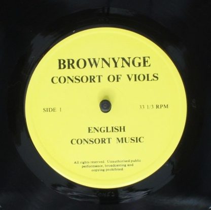 Not On Label - - English Consort Music - The Brownynge Consort O - Image 3