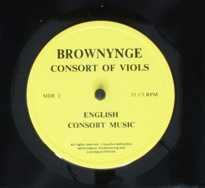 Not On Label - - English Consort Music - The Brownynge Consort O - Image 4