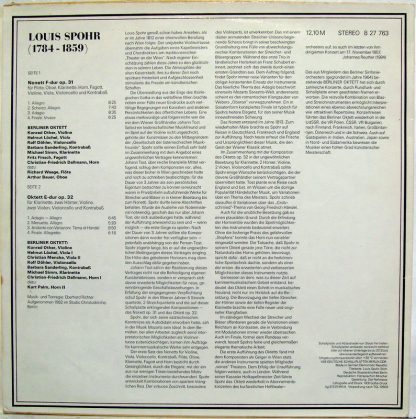Eterna 8 27 763 - Nonett F-dur Op. 31 / Oktett E-dur Op. 32 - Image 2