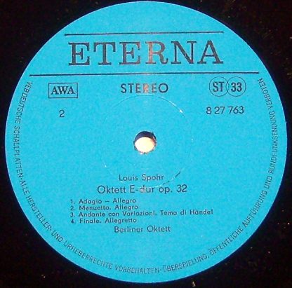 Eterna 8 27 763 - Nonett F-dur Op. 31 / Oktett E-dur Op. 32 - Image 3