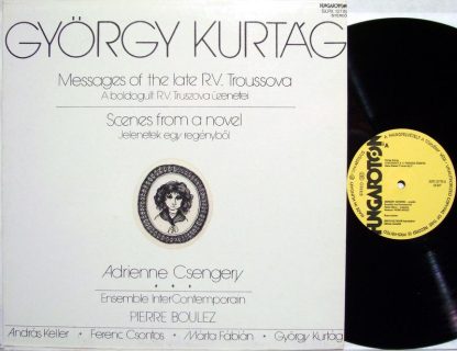 Hungaroton SLPX 12776 - Messages of the late R.V. Troussova