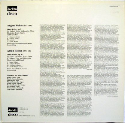 Jecklin-Disco 566 - Oktett B-Dur, Op. 7 / Oktett Es-Dur, Op. 96 - Image 3