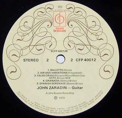 Classics For Pleasure CFP 40012 - Concierto De Aranjuez For Guit - Image 3