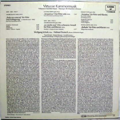 Telefunken 6.42364 AP - Virtuose Kammermusik - Querflöte - Image 2