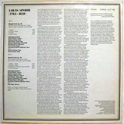 Eterna 8 27 763 - Nonett F-dur Op. 31 / Oktett E-dur Op. 32 - Image 2