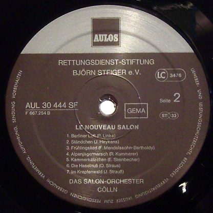 AULOS-Schallplatten AUL 30444 SF - Le Nouveau Salon - Image 3