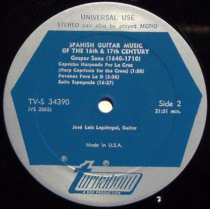 TV-S 34390 - SPANISH guitar greatest PROGRAM 70s - Image 3