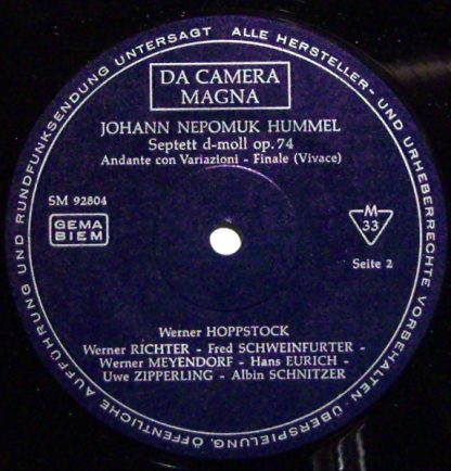 Oryx 1810 - Hummel Septett - Image 3