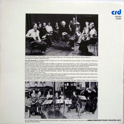 CRD Records CRD 1054 - Nonet In F Major, Op. 31 / Octet In E Maj - Image 2