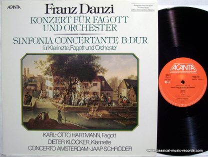 ACANTA EA 23.144 - Konzert Für Fagott Und Orchester / Sinfonia C
