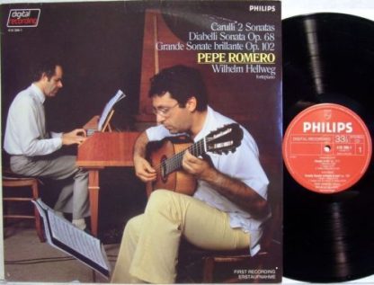 Philips 410 396-1 - Works For Guitar And Piano (Carulli: 2 Sonat - Image 3