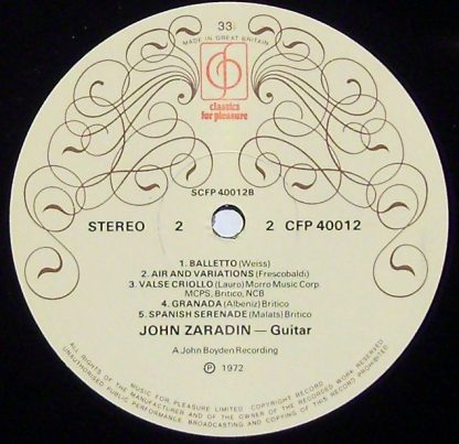 Classics For Pleasure CFP 40012 - Concierto De Aranjuez For Guit - Image 3