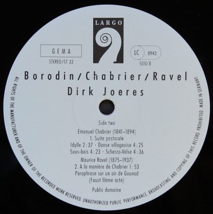 Largo 5010 - Borodin, Chabrier, Ravel - Image 3