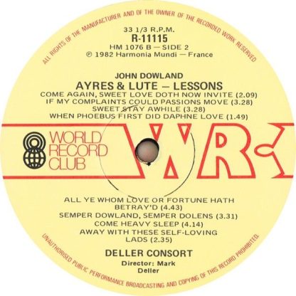 World Record Club R-11115 -  Ayres & Lute - Lessons - Image 4