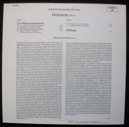 DECCA 6.42397 - Goyescas - Image 2