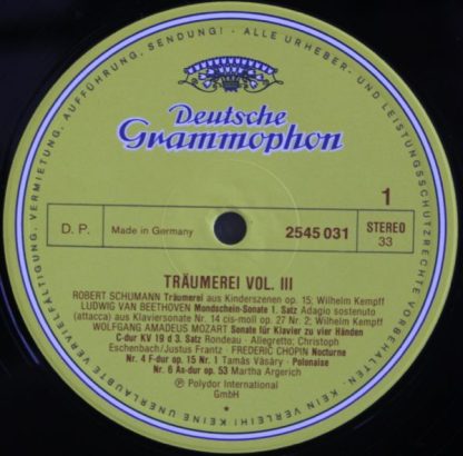 Deutsche Grammophon 2545 031 - Träumerei Vol. 3 (Die Schönsten R - Image 3