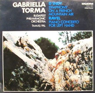 Hungaroton SLPX 11789 - Symphony On A French Mountain Air | Pian