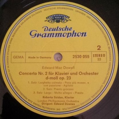 Deutsche Grammophon 2530 055 - Gershwin: Concerto In F - MacDowe - Image 4