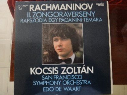 Hungaroton SLPD 12928 - II. Zongoraverseny, Rapszódia Egy Pagani - Image 3