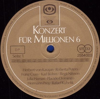 Deutsche Grammophon 2554 003 - Konzert Für Millionen 6 - Image 3