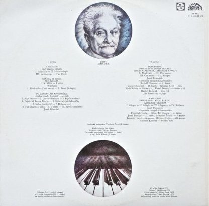 Supraphon 1 11 1481 - Leoš Janáček - Image 2