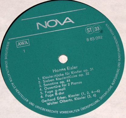 Nova 8 85 092 - Klavierstücke Für Kinder / Ouvertüre Für 2 Klavi - Image 3