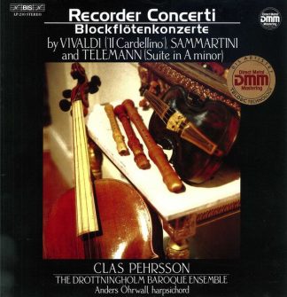 BIS LP-210 - Recorder Concerti = Blockflötenkonzerte