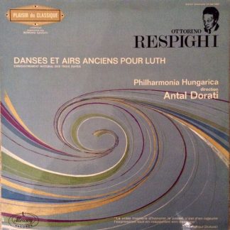 Mercury 131 009 MSY - Dances Et Airs Anciens Pour Luth