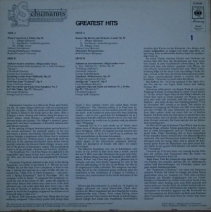 CBS Harmony S 30048 - Schumann's Greatest Hits - Image 2