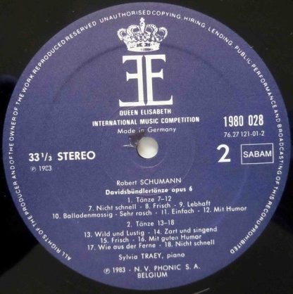 Queen Elisabeth International Music Competition 1980 028 - Clara - Image 4