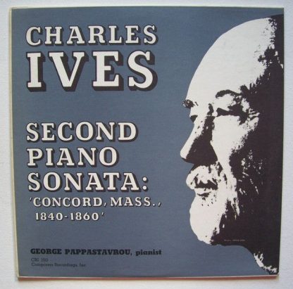 Composers Recordings Inc. CRI 150 - Second Piano Sonata: 'Concor - Image 5