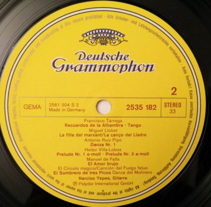 Deutsche Grammophon 2535 182 - Spanische Gitarren-Musik - Image 4