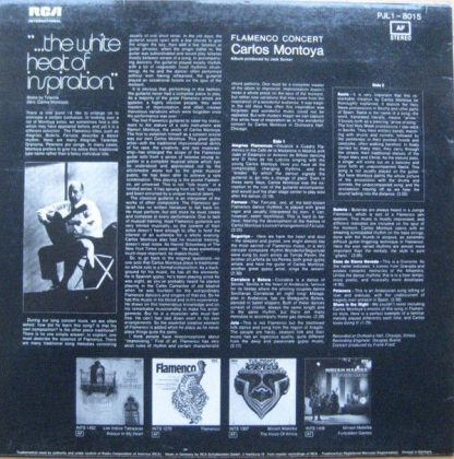 RCA International (Camden) PJL1 - 8015 AF - Flamenco Concert - Image 2