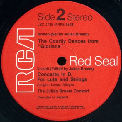 RCA Red Seal LSC 2730 - Concierto De Aranjuez For Guitar And Orc - Image 4