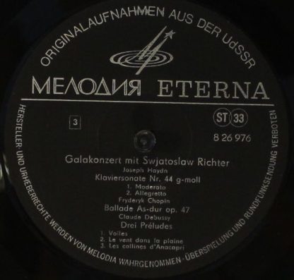 Melodia Eterna 8 26 975-976 - Gala-Konzert Mit Swjatoslaw Richte - Image 7
