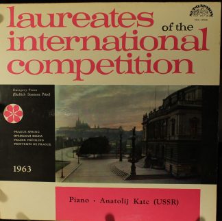 Supraphon SUA 10526 - Laureates Of The International Competition