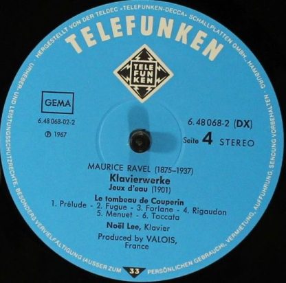 Telefunken 6.48068 DX - Klavierwerke - Image 8