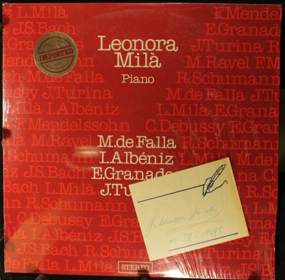 catalonia concerts CRD-002 - M. De Falla, I. Albeniz, E.Granada,