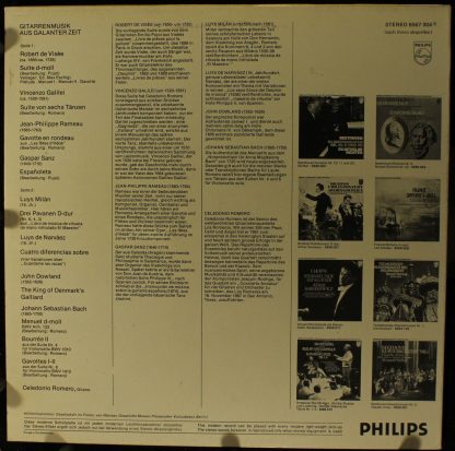 Philips 6567 004 - Gitarrenmusik Aus Galanter Zeit - Image 2