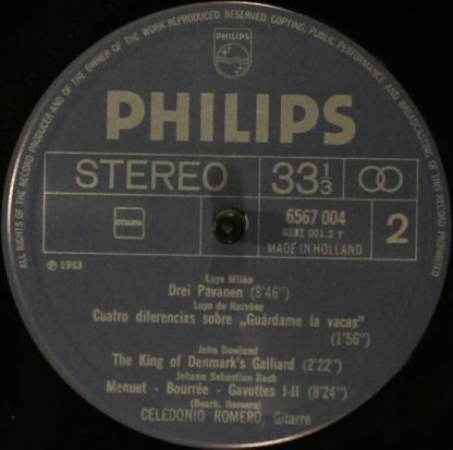 Philips 6567 004 - Gitarrenmusik Aus Galanter Zeit - Image 4