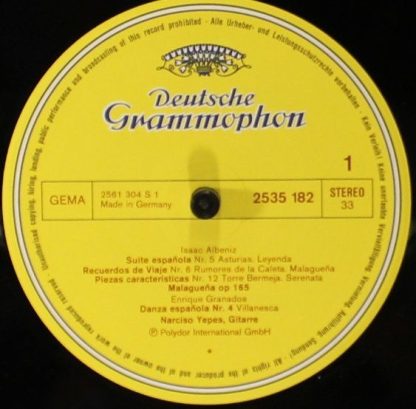 Deutsche Grammophon 2535 182 - Spanische Gitarren-Musik - Image 4