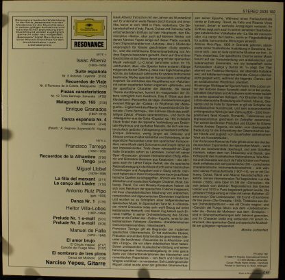 Deutsche Grammophon 2535 182 - Spanische Gitarren-Musik - Image 2