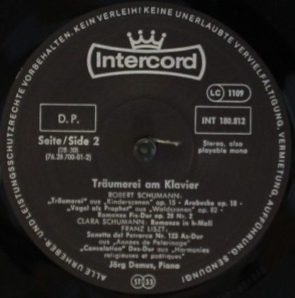 Intercord INT 180.812 - Träumerei Am Klavier (Lyrische Stücke Au - Image 6