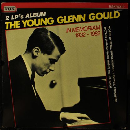 VOX/Turnabout 2TV 334 792-3 - The Young Glenn Gould In Memoriam