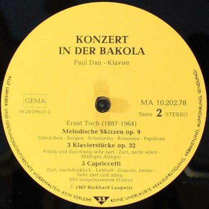 Konzert In Der Bakola MA 10.202.78 - Klavierstücke - Piano Piece - Image 4