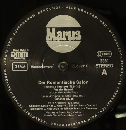 EMI Electrola 308 226 - Der Romantische Salon - Image 3