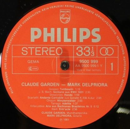 Philips 9500 9999 - Mundharmonika Und Gitarre - Image 3